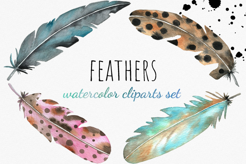 set-of-watercolor-feather-cliparts