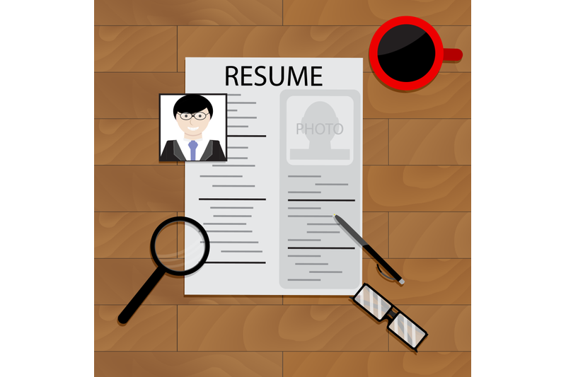 create-resume-concept