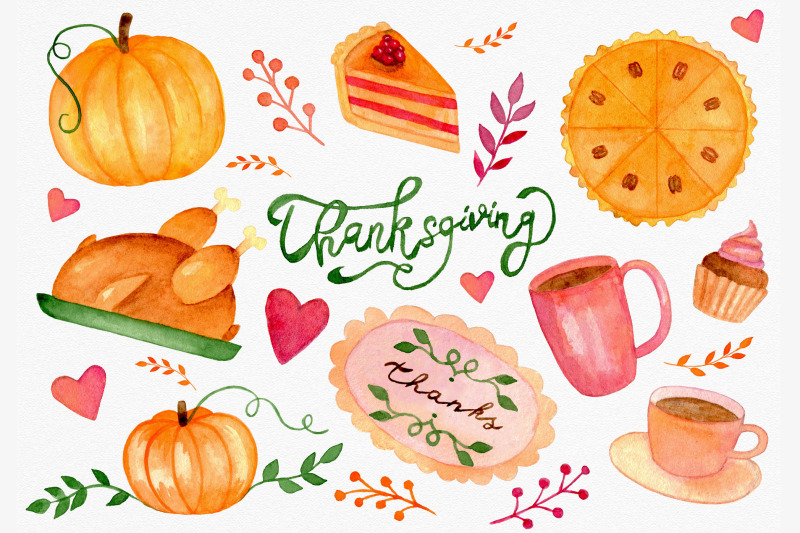 thanksgiving-watercolor-cliparts