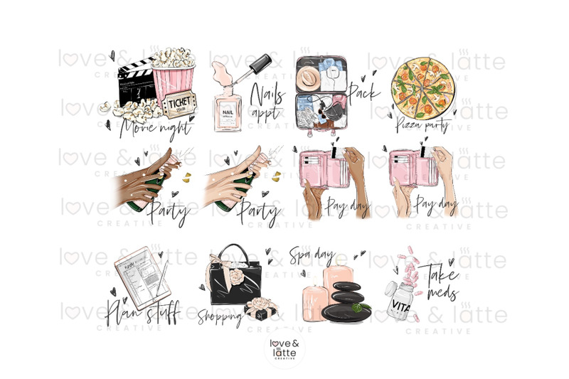 printable-functional-planner-stickers-printable-planning-icons-planne