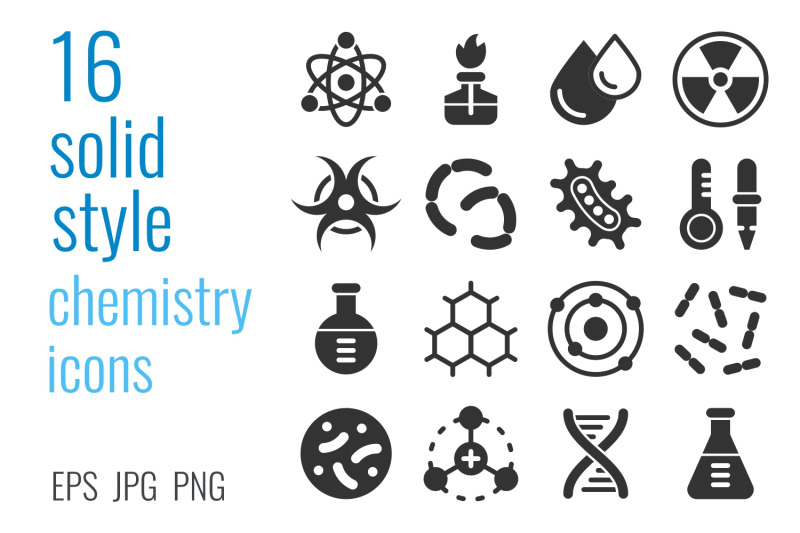 chemistry-icon-set