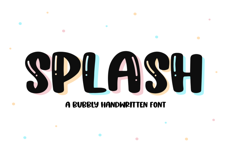 splash-a-fun-handwritten-font