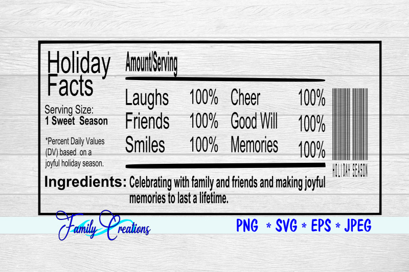 holiday-facts-nutrition-label
