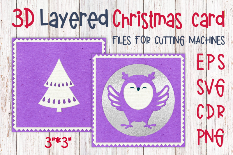 3d-layered-christmas-card-with-owl