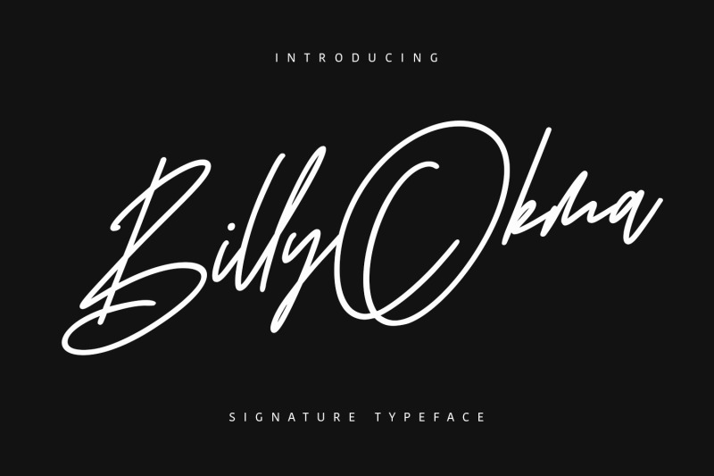 billy-okma-signature-font