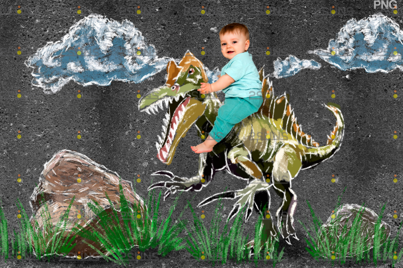 dinosaurs-chalk-art-overlays-dinosaur-backdrop