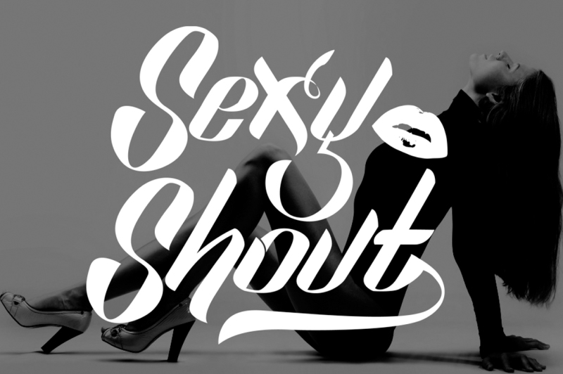 sexy-shout-display-font