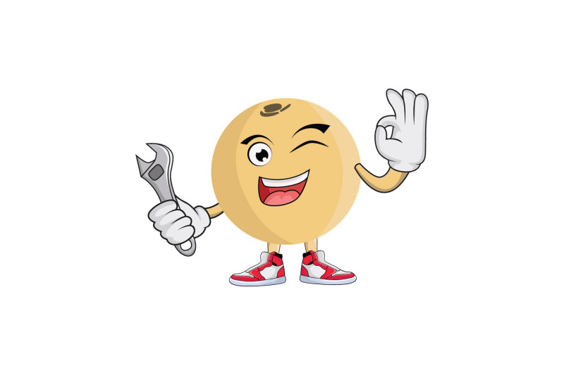 langsat-with-wrench-fruit-cartoon-character-design