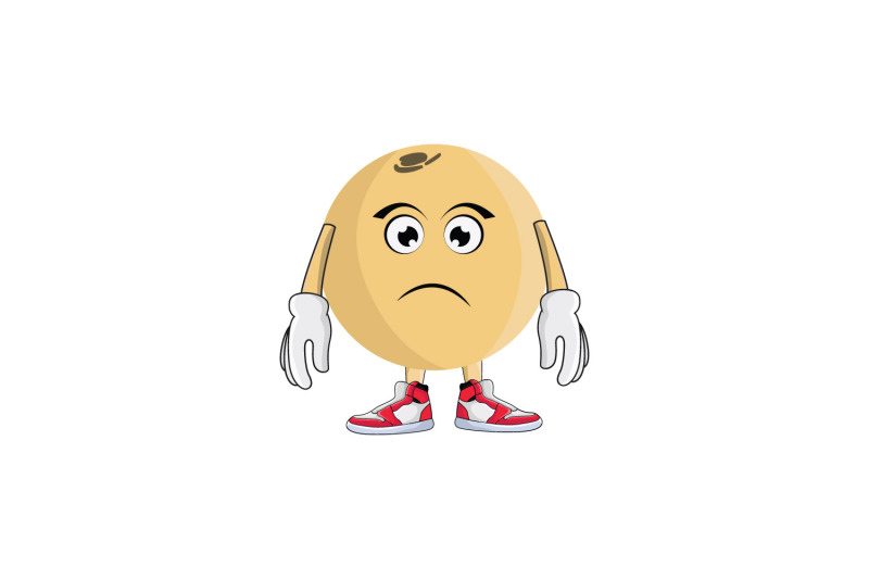 langsat-sad-frown-fruit-cartoon-character-design