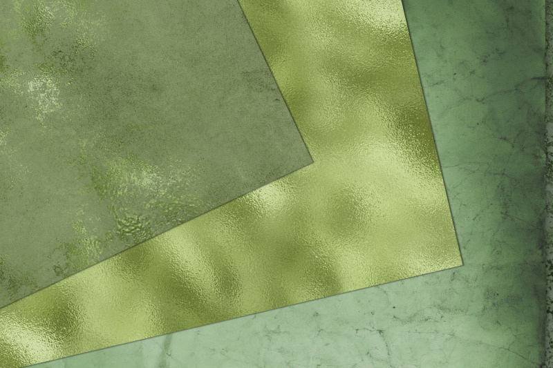 green-textures-digital-paper