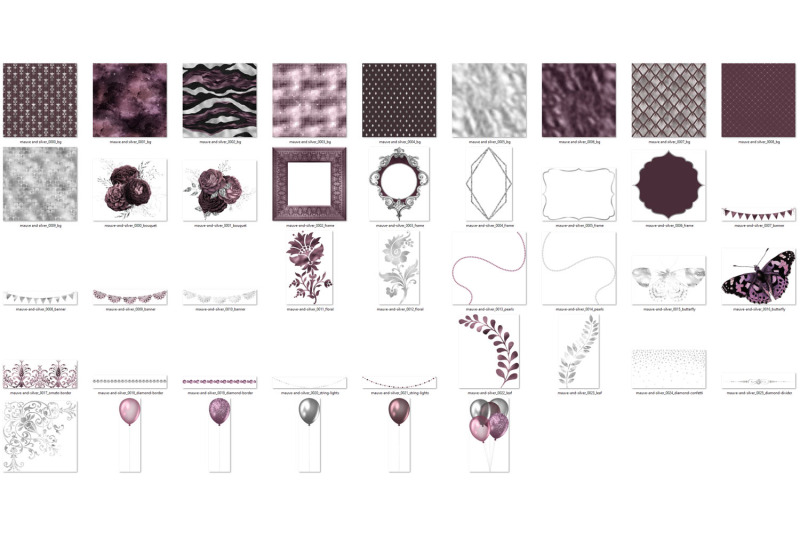 mauve-and-silver-graphics