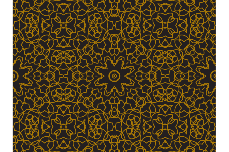 pattern-gold-ornament-the-middle