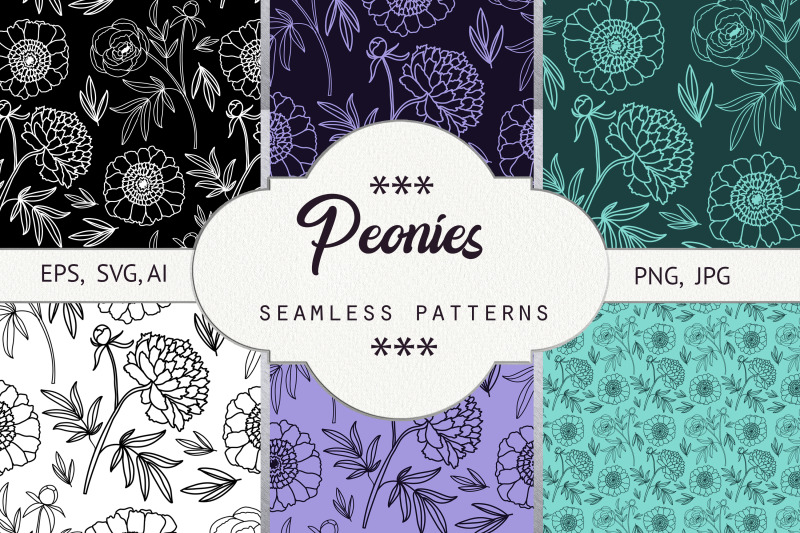 peonies-seamless-patterns