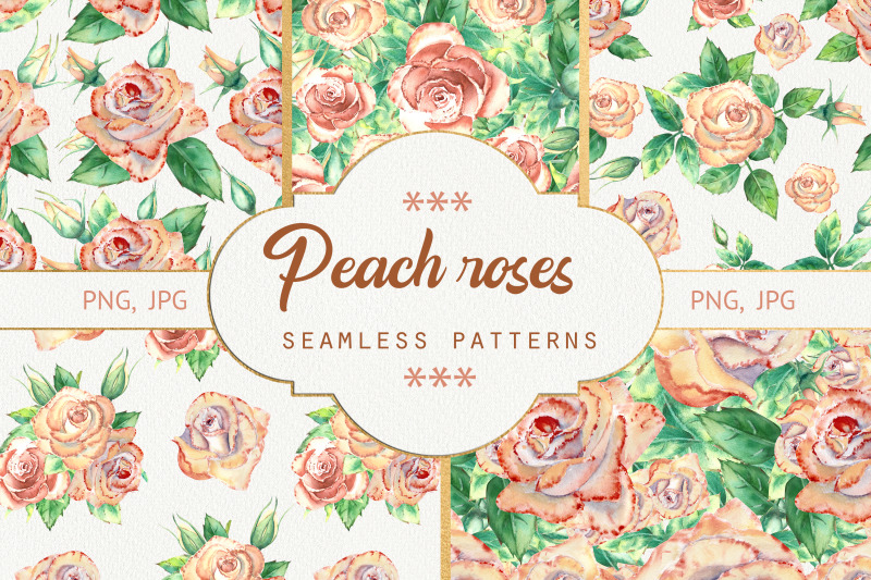 seamless-patterns-with-peach-roses-nbsp-watercolor