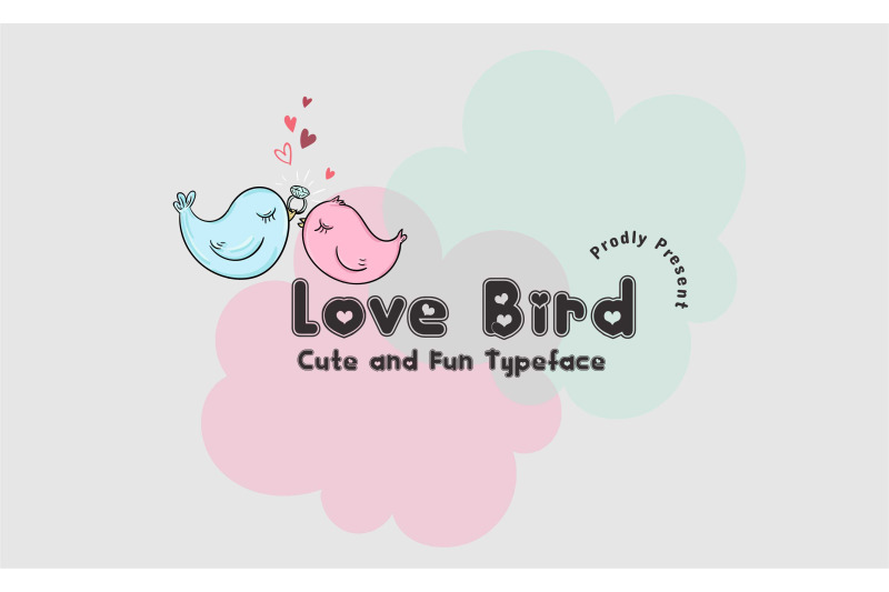love-bird-cute-font