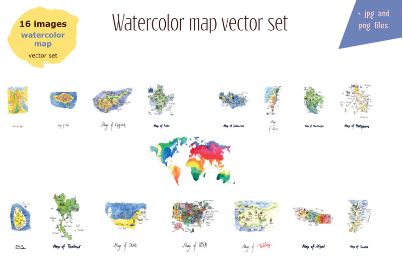 watercolor-bundle-maps