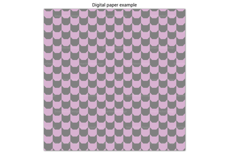 geometric-cat-head-tessellation-digital-paper-250-colors-on-bg