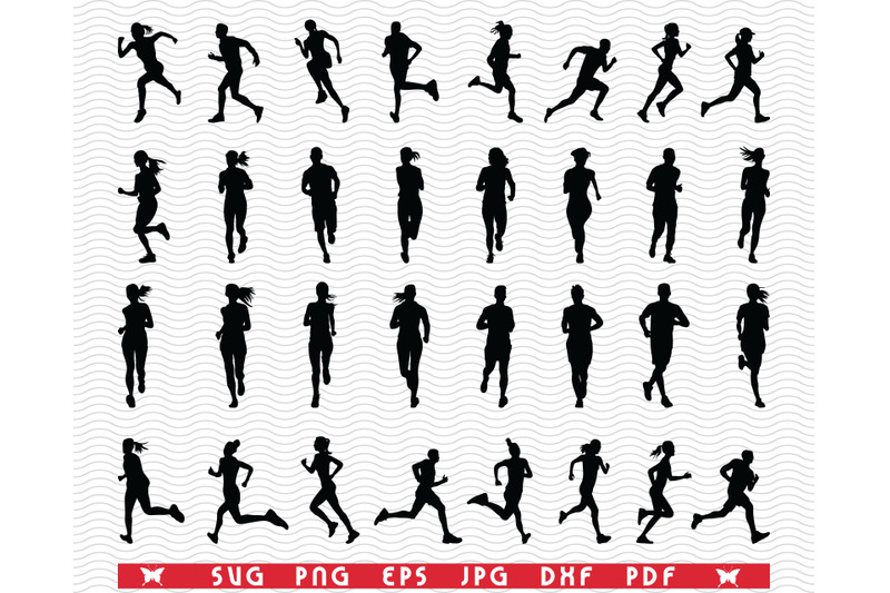 svg-runners-black-silhouette-digital-clipart