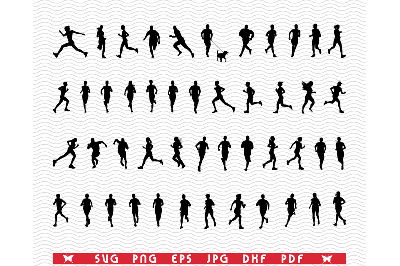 svg-runners-black-silhouette-digital-clipart