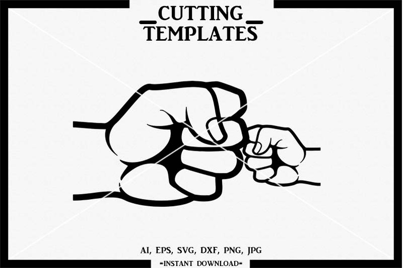 Download Fist bump SVG, Mother and Son SVG, Mothers day, Cricut ...