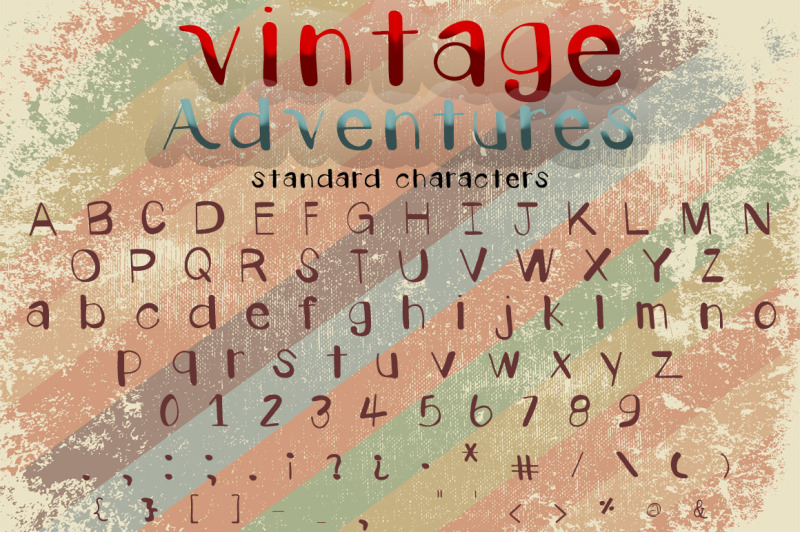 vintage-adventures-retro-serif