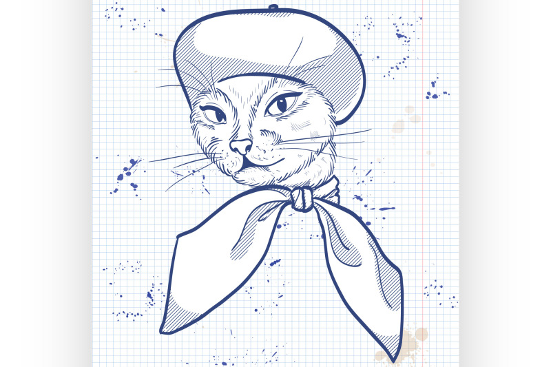 vector-elegant-woman-with-cats-head