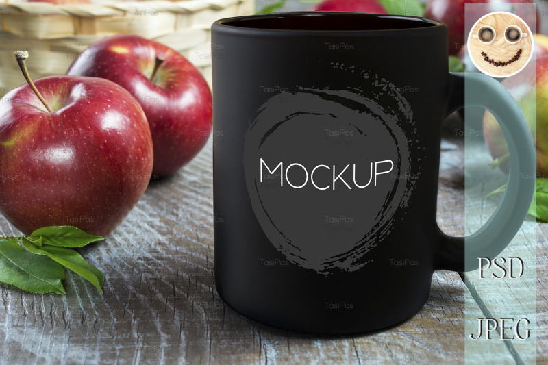 black-coffee-mug-mockup-with-apples