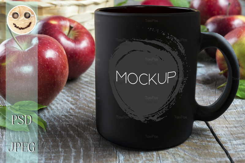 black-coffee-mug-mockup-with-apples