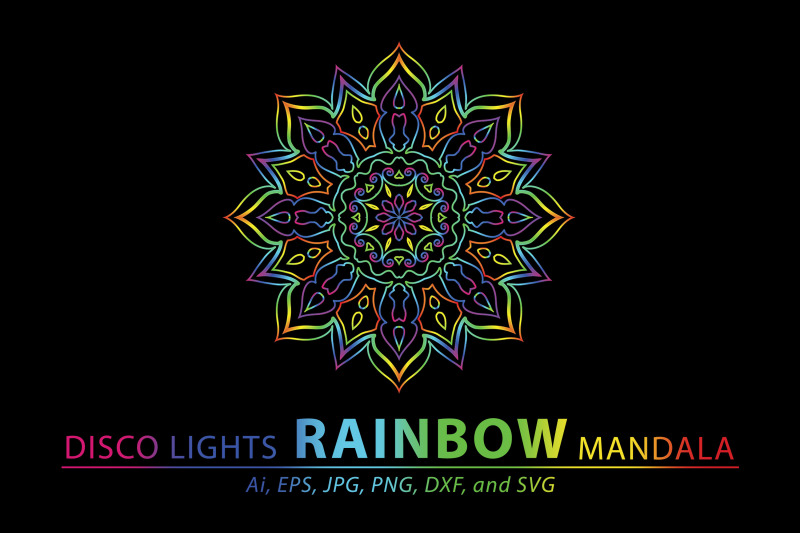 mandala-rainbow-leaf-concept