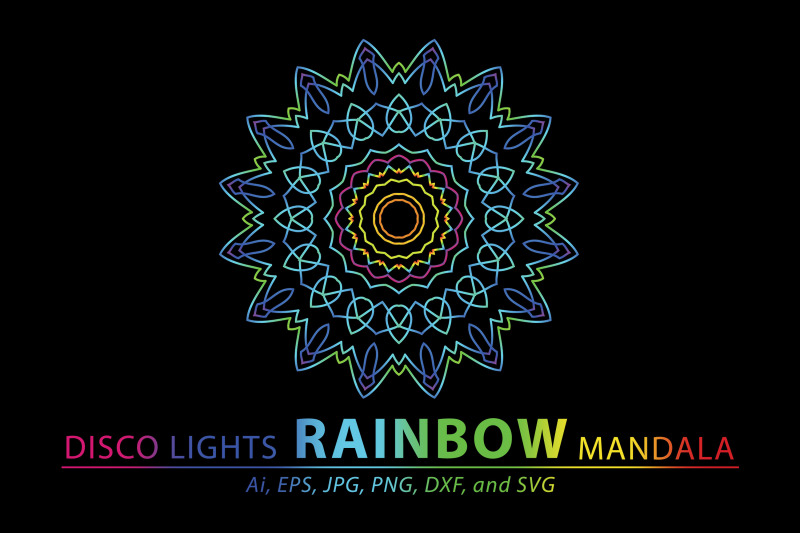 mandala-rainbow-design-concept