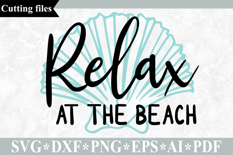 relax-at-the-beach-svg-cut-file-summer-svg-beach-svg