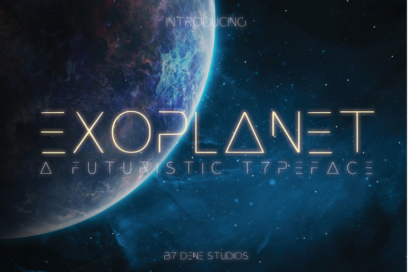 exoplanet-a-futuristic-typeface