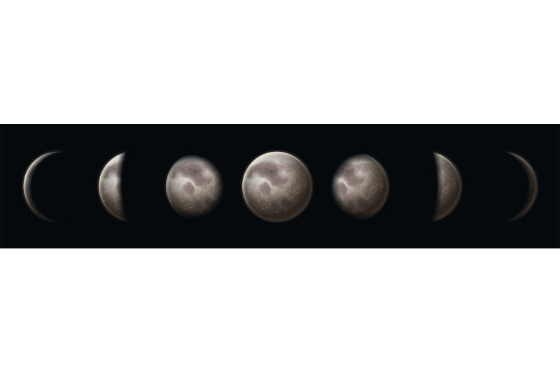 moon-phases-earth-satellite-surface-crescent-on-black-starry-sky-lun