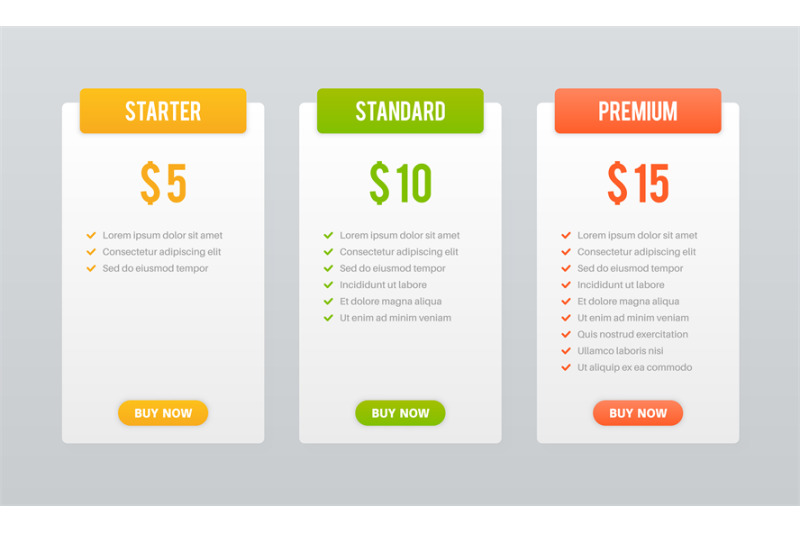 price-plans-comparison-table-pricing-grid-checklist-price-chart-comp