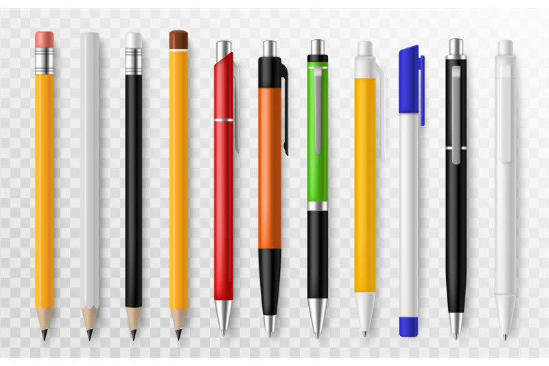 pen-and-pencil-stationery-tools-for-writing-and-drawing-school-or-of