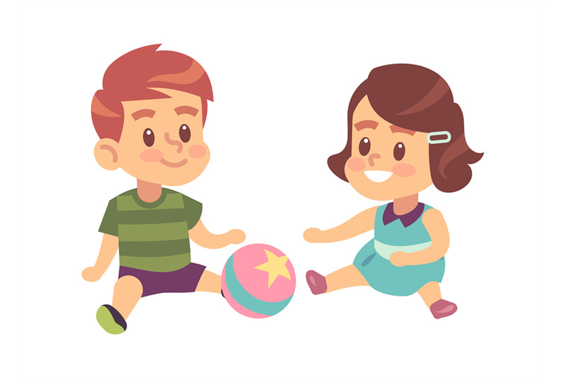 boy-and-girl-play-together-cute-little-children-with-ball-isolated-ve