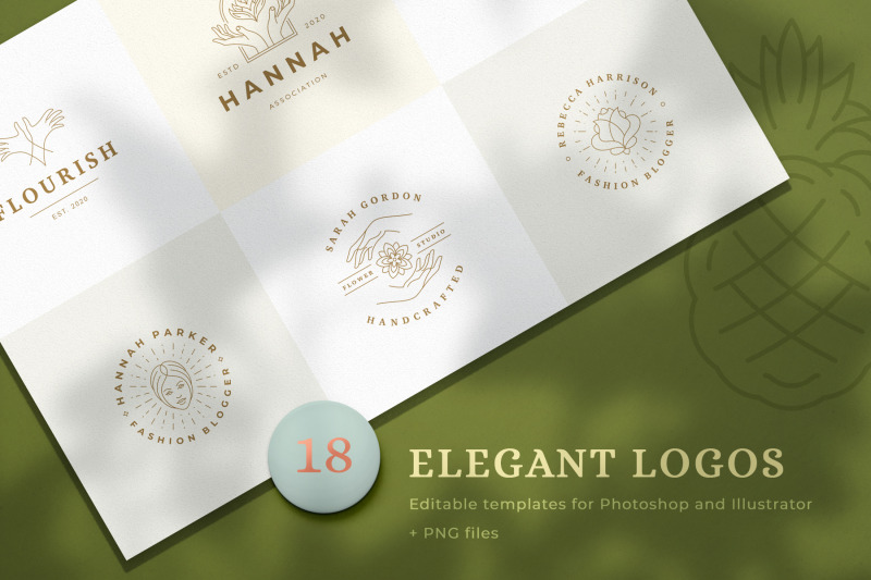 18-elegant-line-logos