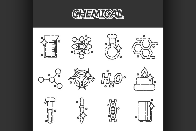 chemical-concept-icons