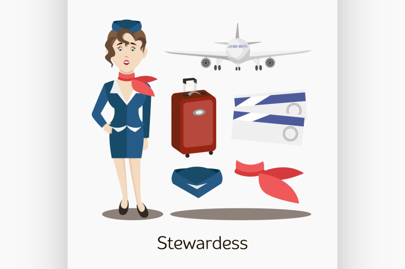 cute-stewardess-standing