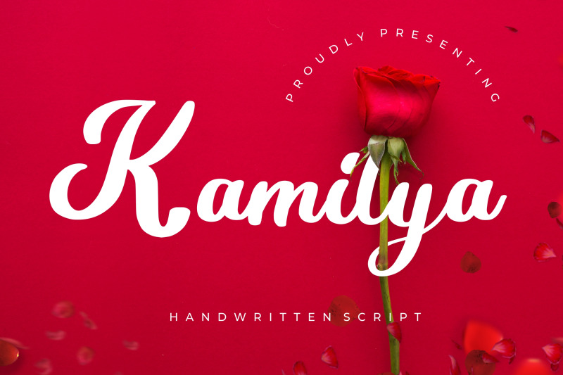 kamilya-handwritten-script