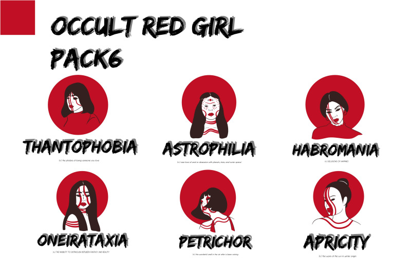 6-pack-of-occult-red-girl