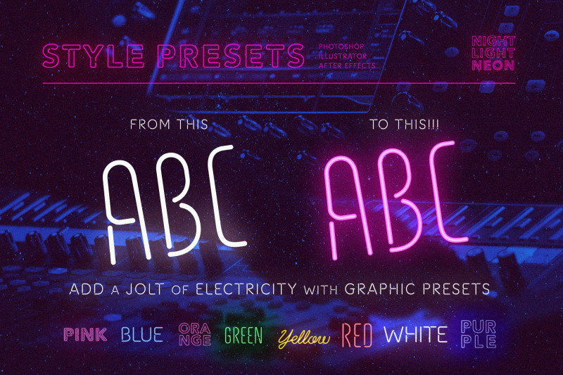 compressed-neon-font-and-graphic-presets