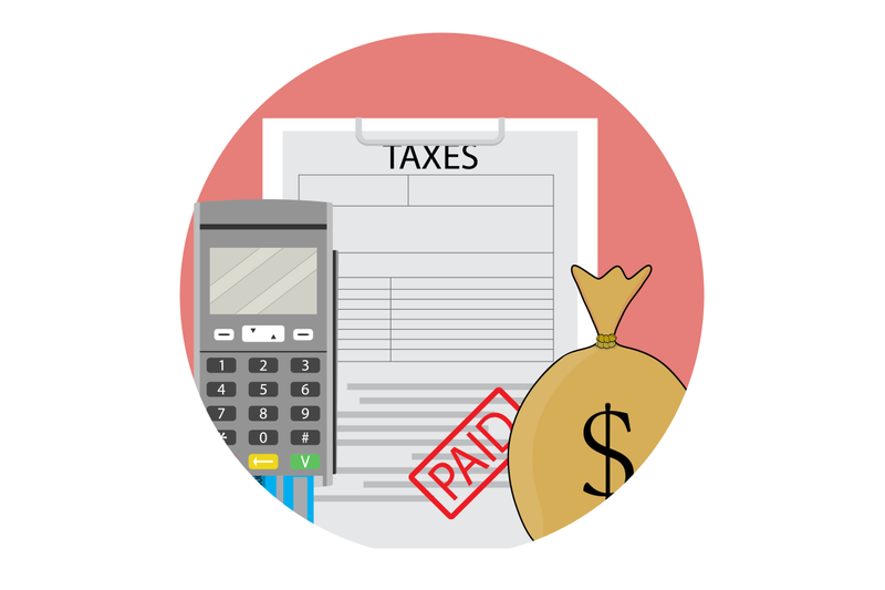 tax-year-paid-icon-app-flat