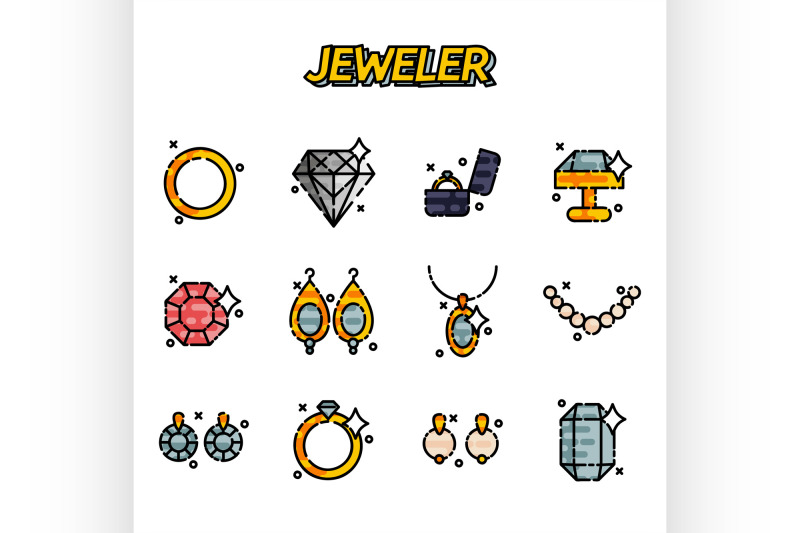 jeweler-icons-set