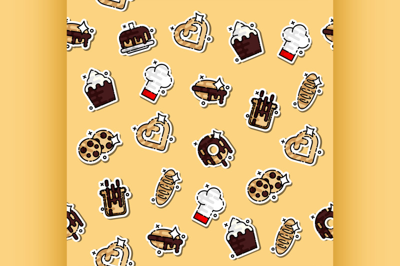 bakery-icons-set-pattern