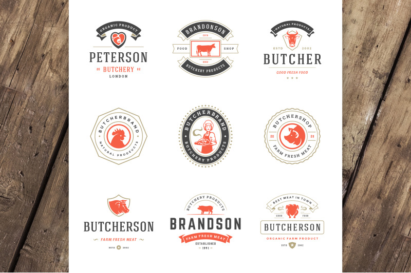 18-meat-food-logos-and-badges