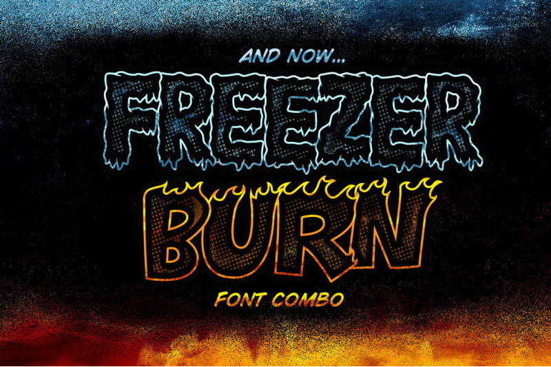 freezer-burn-font-combo