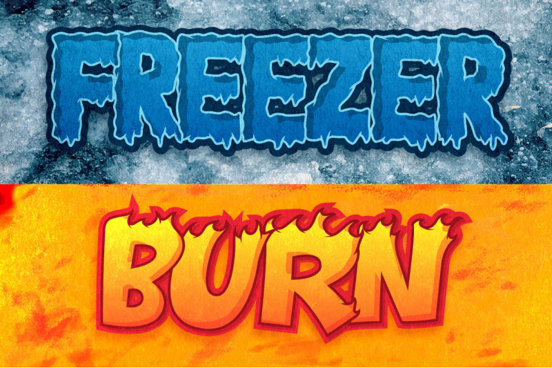 freezer-burn-font-combo