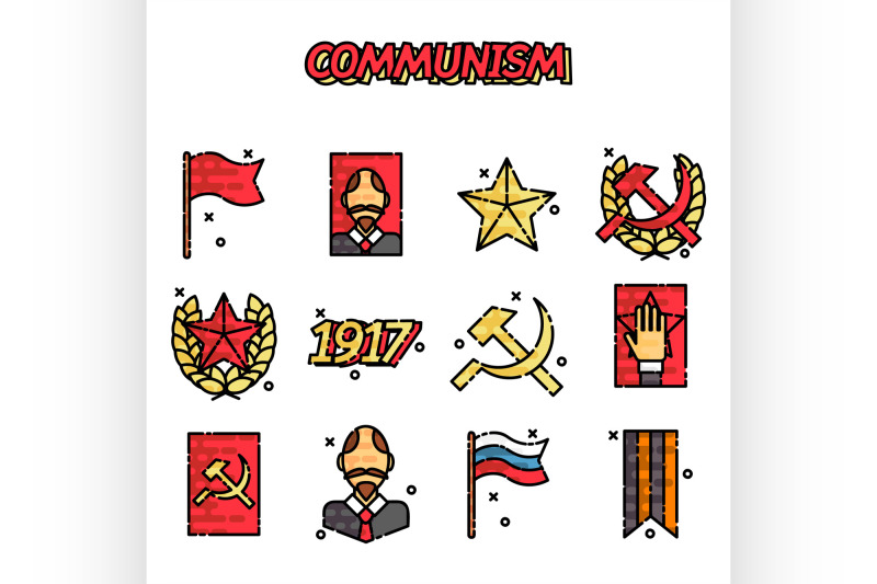 communism-cartoon-concept-icons