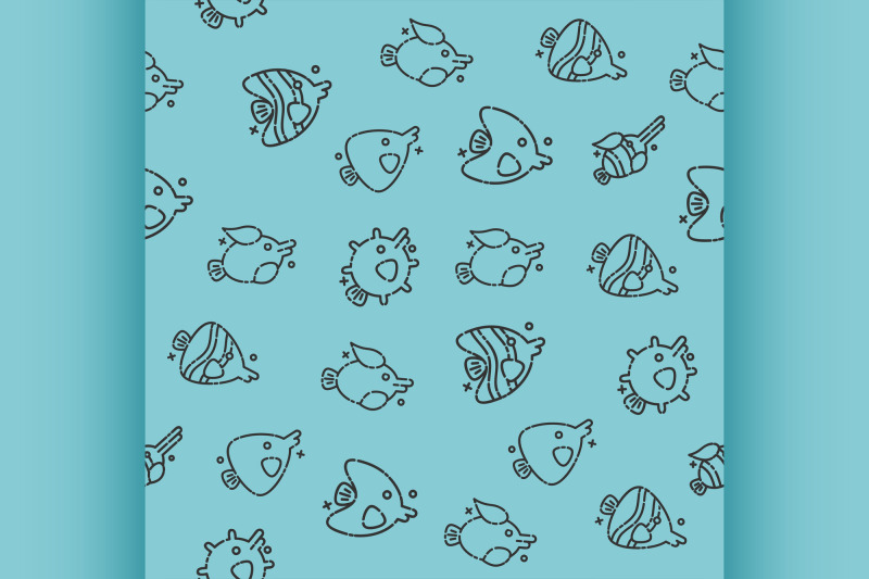 fish-concept-icons-pattern